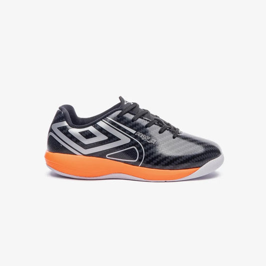 Chuteira Futsal Umbro Pro 5 Jr Grafismos Preto