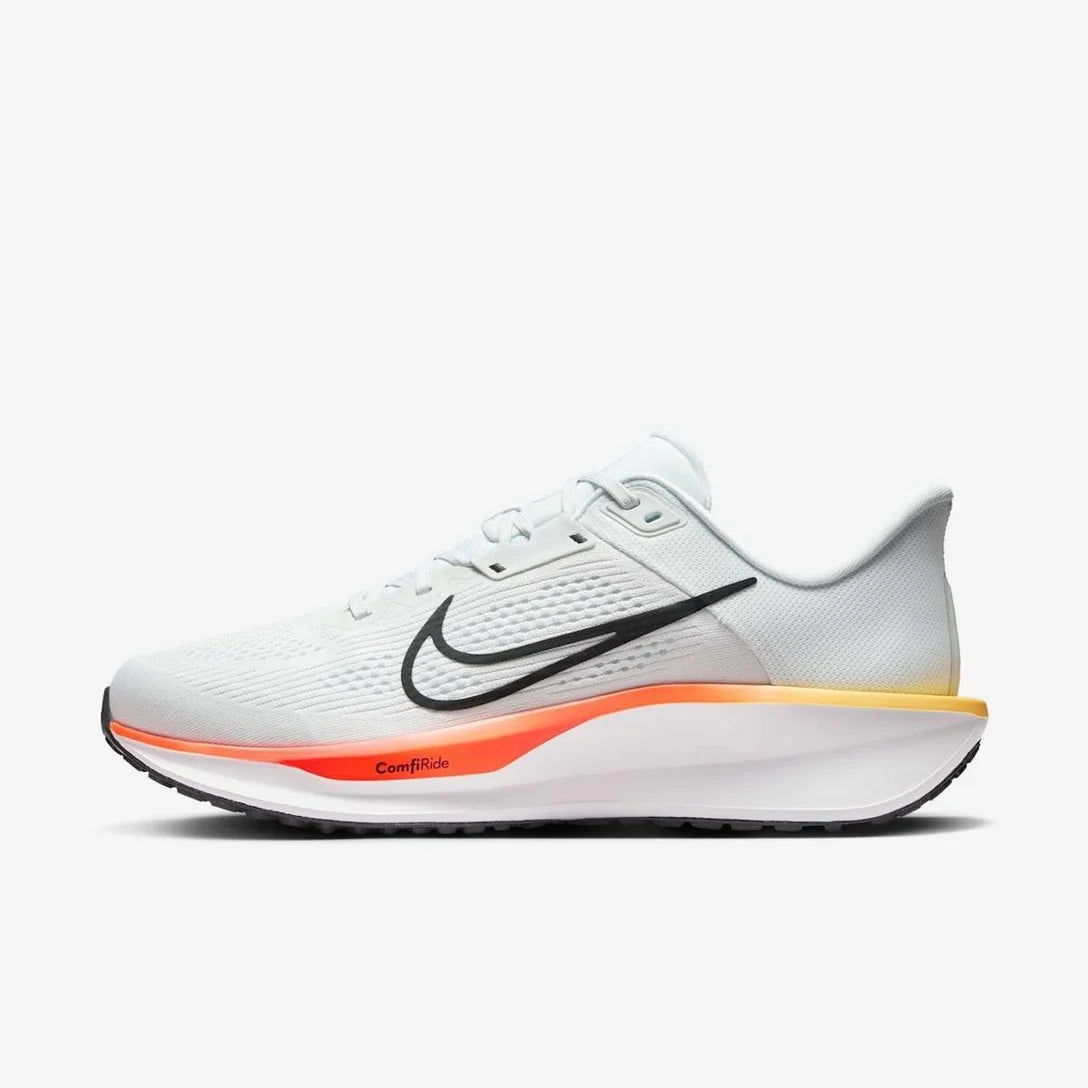 Tênis Nike Quest 6 Masculino - Branco Laranja
