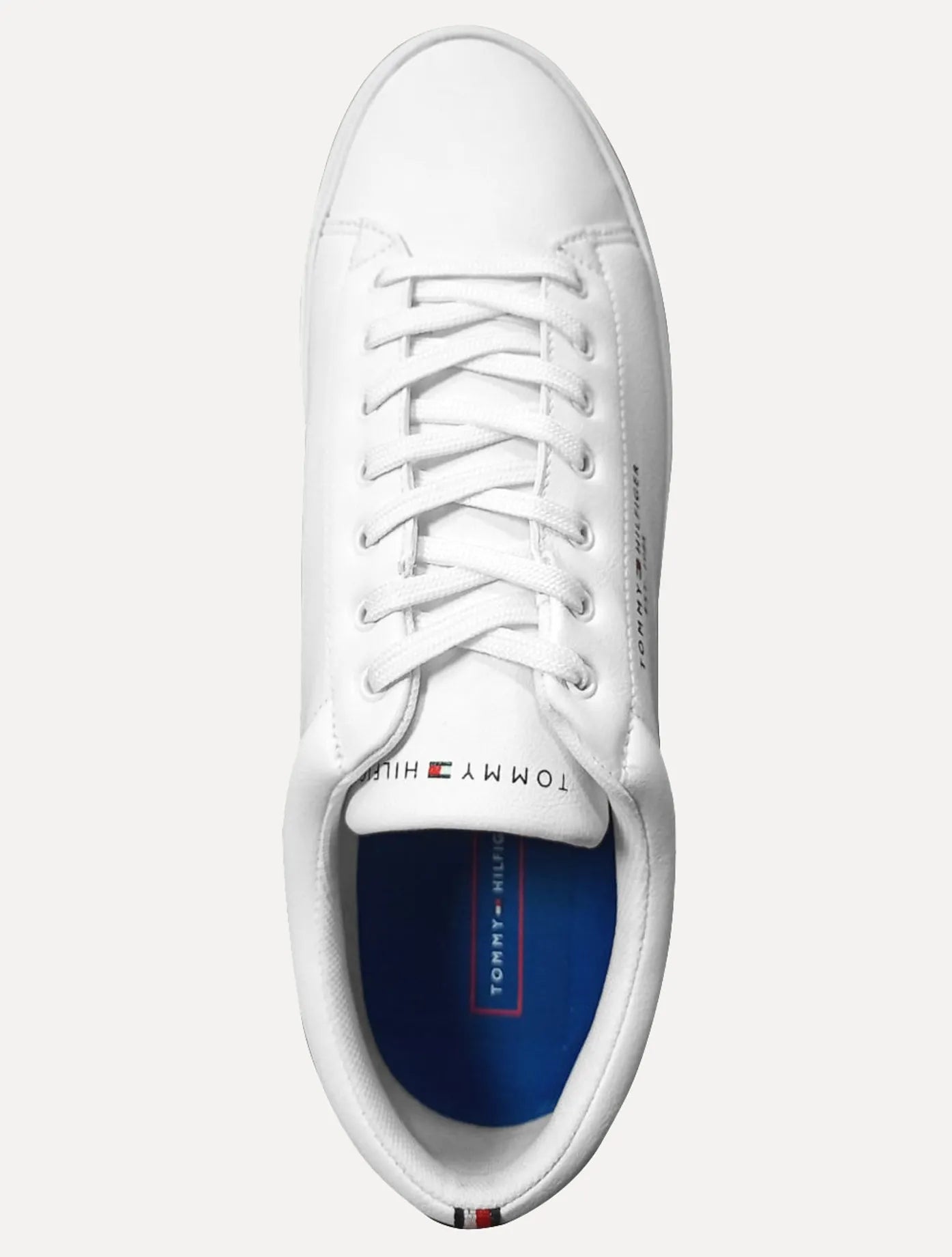 Tênis Tommy Hilfiger Masculino Couro Harrison 5D5 Branco