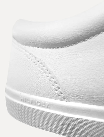 Tênis Tommy Hilfiger Masculino Couro Harrison 5D5 Branco