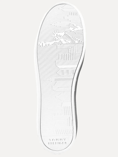 Tênis Tommy Hilfiger Masculino Couro Harrison 5D5 Branco